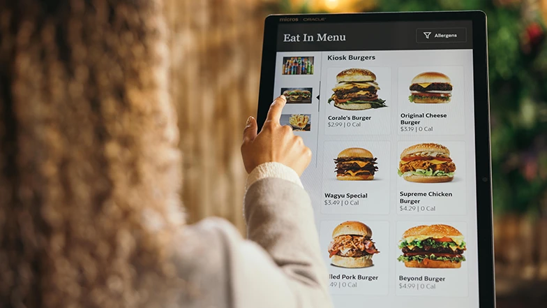 Webuma Self-Servis Kiosk Dokunmatik Temassız Sipariş Sistemi